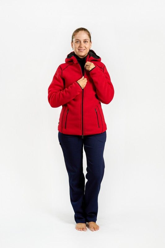 ASPEN dámská mikina – cervena 1