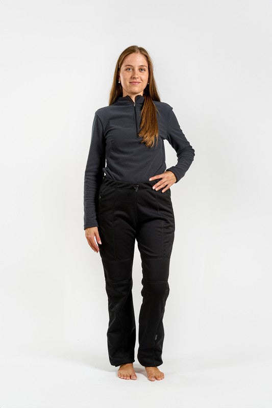 CANYON ponte IT unisex kalhoty – cerna 1