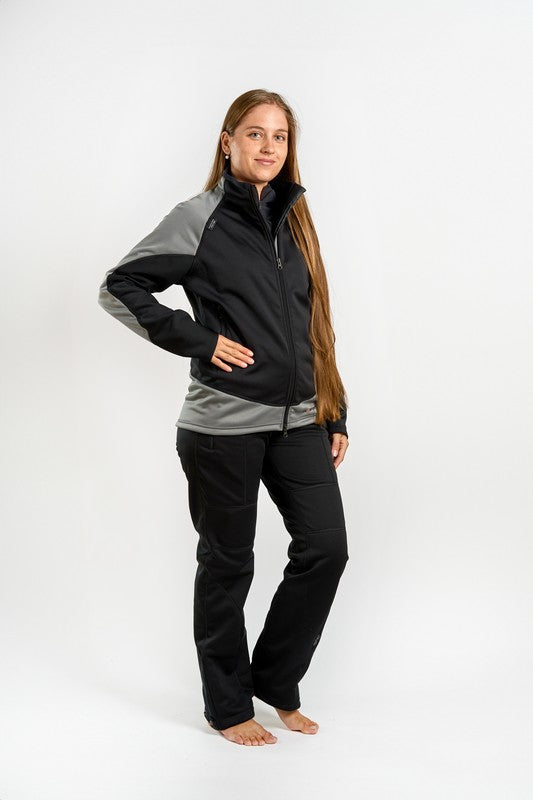 CANYON ponte IT unisex kalhoty – cerna 4