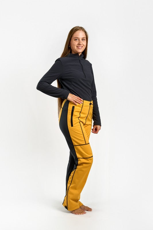 FUTURE unisex kalhoty – zlutoseda 2