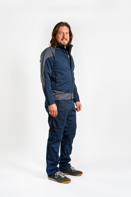 NORDIC unisex kalhoty – modra 3