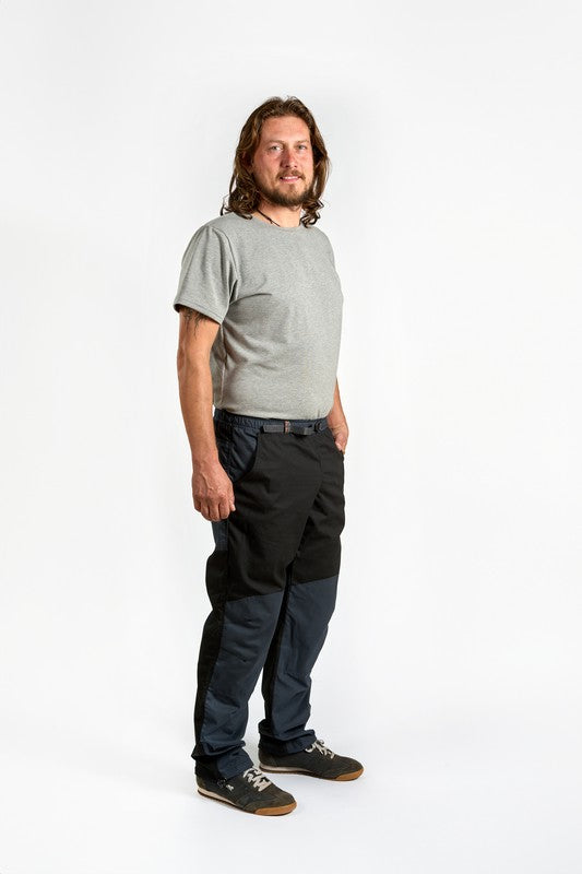 TREK unisex kalhoty – cernomodre 2