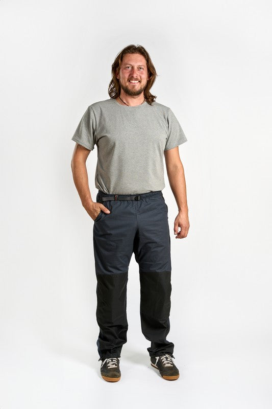 TREK unisex kalhoty – modrocerne 1